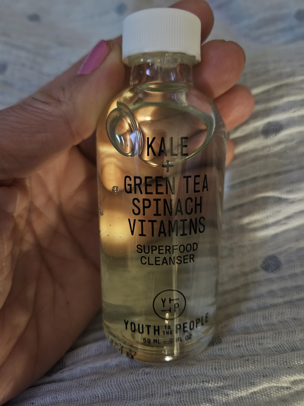 Youth To The People Kale + Green Tea Superfood Cleanser - Clear Bottle